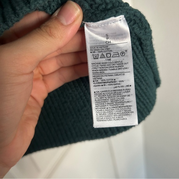 Old navy green tunic sweater - Picture 4 of 5